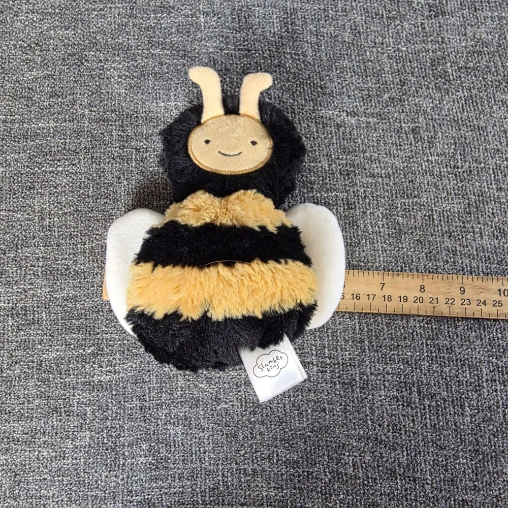 Slumberkins Honeybee Kin Bumblebee Plush Stuffed Animal Black Yellow Limited